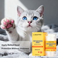 Baume Crème Naturel Personnalisable pour Pattes et Nez de Chien et Chat, Apaisant pour la Musette, Ingrédients Végétaux, Sûr à Lécher, Produits de Toilettage pour Animaux