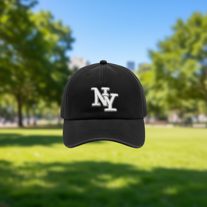 Cappellino da baseball ricamato Angelina Ny, cappello casual unisex regolabile da 58-60 cm - Product Image 2