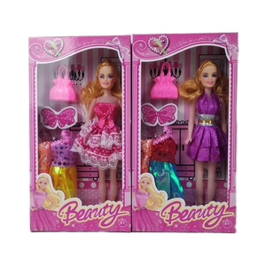 Gaun badan padat, boneka pendidikan untuk anak perempuan, hadiah ulang tahun Natal - Product Image 1