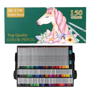 New 150 Colors High Quality Color Pencil Set Artiest Adult Drawing Kit Gift Box Art Set Soft Core Colored Pencils For Kids