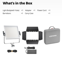 Godox LITEMONS LP400R/Bi LP600R/Bi LP1200R/Bi Panneau de lumière LED 2 versions disponibles Haute luminosité Photographie Contrôle de la lumière d'appoint