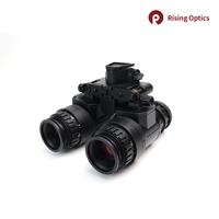 Gen2+/3 Teropong Penglihatan Malam PVS31 Resolusi Tinggi FOM1400+ IP67 Inframerah Fosfor Putih/Hijau 1x