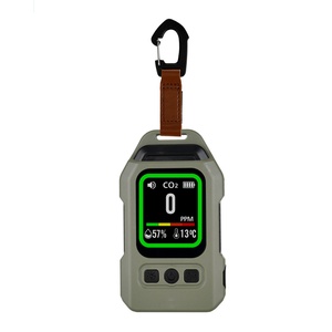 Détecteur de monoxyde de carbone et de CO2 portable, écologique et sûr pour la maison intelligente, avec écran LED, humidité et température, vente en gros - Product Image 1