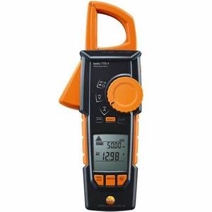 เครื่องวัดกระแสไฟฟ้าแบบหนีบ Testo 770-1 TRMS แท้ 100% 400A 600V III/IV 0590 7701 - Product Image 1
