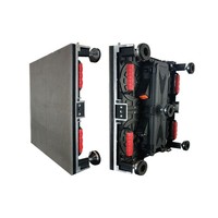 Promotion : Cabinet de location rapide P4 P5 500x1000 pour mur vidéo LED avec flight case