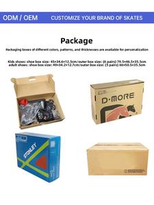 Ruidongle OEM Vente en gros Patins à roues alignées professionnels en fibre de carbone à rebond élevé avec roues en PU pour l'extérieur - Product Image 6