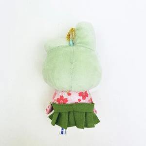 Llavero de peluche de Hello Kitty con kimono de matcha, colgante suave para bolso, My Melody, mascota adorable, colgante para mochila, regalo, productos de personajes japoneses - Product Image 4