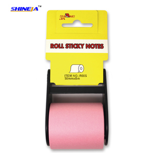 Giấy Ghi Chú Cuộn Màu Pastel Tùy Chỉnh Bán Trực Tiếp Từ Nhà Máy Giấy Ghi Chú Dán Kèm Hộp Phân Phối - Product Image 2