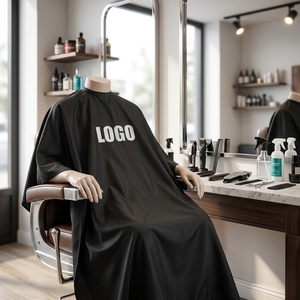Mantella da Barbiere Professionale Ykys Modello 012597 di Alta Qualità, Comoda, in Poliestere Impermeabile, Lussuosa e Personalizzabile per Parrucchieri - Product Image 4