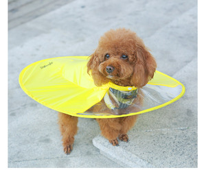 <strong>Wholesale</strong> Custom High Quality Flying Saucer ufo Shaped Dogs Clothes <strong>Raincoat</strong> for Dog Walking - Product Image 3