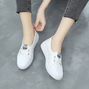 Chaussures en toile I-0726 pour femmes, respirantes, légères, polyvalentes, lacets coréens, chaussures décontractées pour femmes, baskets de campus - Product Image 4