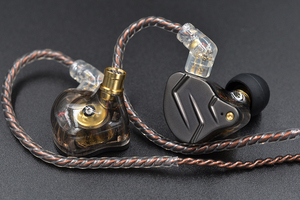 Vente en gros <span class=keywords><strong>1BA</strong></span> + <span class=keywords><strong>1DD</strong></span> hybride 3.5MM dans l'oreille surveillance Sport réduction du bruit musique écouteurs KZ ZSN Pro accessoires de téléphone - Product Image 3