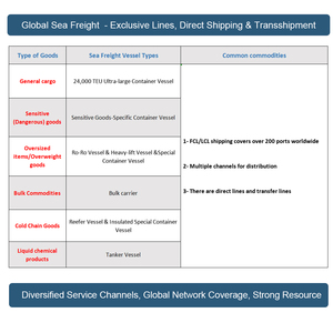중국에서 스페인, 키프로스, 몰타까지 도어 투 도어 LCL DDP 해상 운송 대행, 유럽 해상 화물 운송업체 - Product Image 2