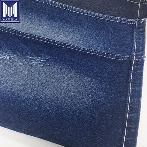 K9820 extensible rouleaux de sergé cassé denim tissu stock lot de l'inde - Product Image 2