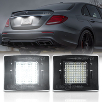 Feux de plaque d'immatriculation à LED pour Mercedes-Benz W213 W205 W166 W176 R172 X156 X204 X205 X166 , Pack de 2