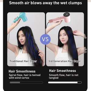 <span class=keywords><strong>Secador</strong></span> <span class=keywords><strong>de</strong></span> <span class=keywords><strong>Pelo</strong></span> Eléctrico <span class=keywords><strong>de</strong></span> Viaje, 110000 rpm, Motor Iónico <span class=keywords><strong>de</strong></span> CC, 1600 W, Alta Velocidad, Difusor, Plancha, para Hogar y Hotel - Product Image 6