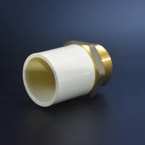 ASTM D2846 Standard Cpvc Fitting Cts Copper Thread Male Coupling Hot Water Pipe Fittings