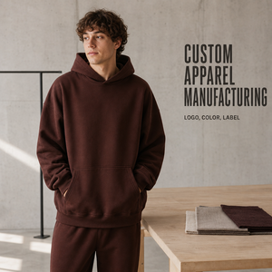 2026 Winter New FOG Double Thread 400 GSM French Terry Heavyweight Hooded Trendy Men's Hoodies - Product Image 1