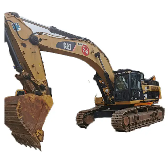 Seconda mano escavatori cingolati 49t trattore caterpillar CAT349D attrezzature speciali di bonifica ad alta potenza prezzo basso buone condizioni