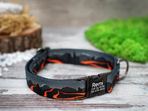 Collar de Perro Personalizado de Terciopelo Sólido con Hebilla Metálica Grabada y Decoración de Lazo, Tamaños Pequeño/Mediano/Grande para Perros Hembra y Macho - Product Image 5