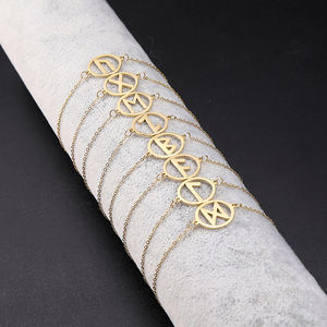 Pulsera bañada en oro de 18k para hombre, Talismán, runas para pulsera, amuleto, joyería mágica, cadena de acero inoxidable - Product Image 3