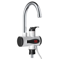 Robinet d'eau instantané électrique personnalisé ou standard Robinet d'automatisation électrique Chauffe-eau Évier de cuisine en plastique Robinet d'eau chaude