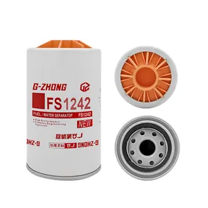 Types of Fuel/Water Separator Spin-on with Drain filter FS1242 for fleetguard fuel filter