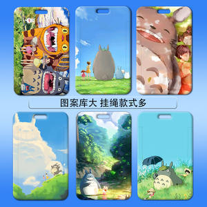 Portatarjetas Poke <span class=keywords><strong>Makima</strong></span> de videojuegos de Anime mixto, venta al por mayor, funda protectora para tarjeta bonita, Tarjetero con insignia de identificación de dibujos animados para estudiante - Product Image 6