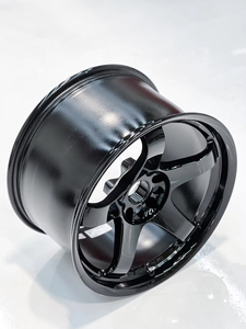 Nouvelles jantes forgées en alliage d'aluminium 6061-T6 RCSR NISMO LMGT4 <span class=keywords><strong>NOIR</strong></span> BRILLANT, PCD 114,3 mm, finition noire, design concave, 20 mm - Product Image 2
