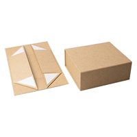 Boîte en papier rigide réutilisable et écologique avec fermeture magnétique, design personnalisé élégant et gaufrage, pour emballage de miel, bijoux et mariages