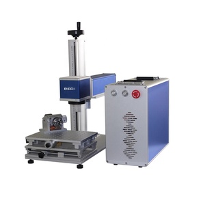 Máquina de marcação a laser de fibra dividida para mesa de qualidade de venda quente 20W 30W 50W - Product Image 1