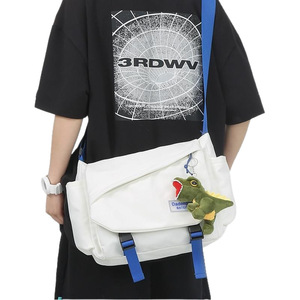 Sac bandoulière messager pour homme 2026, style japonais, décontracté, inspiré <span class=keywords><strong>Instagram</strong></span>, grande capacité, en nylon respirant et imperméable - Product Image 5