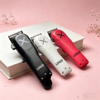Tondeuses à cheveux haute vitesse 8000 tr/min, 2500 mAh USB avec base, tondeuses professionnelles pour barbier, machine à couper les cheveux