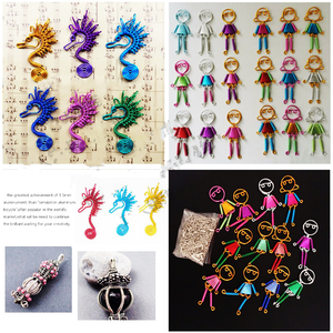 Filo di coda di tigre in filo di acciaio inossidabile dolce colorato di vendita calda per la creazione di gioielli - Product Image 4