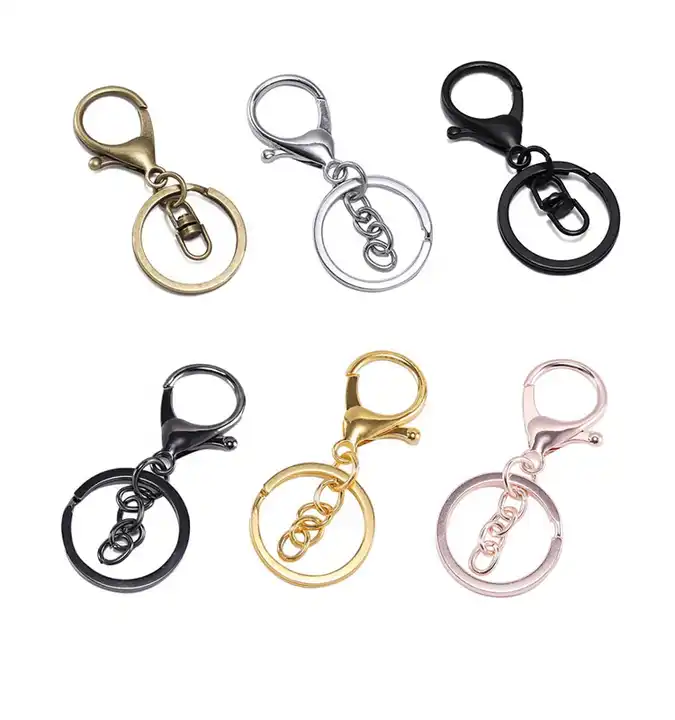 Q.F Wholesale Lobster Clasp keychain,20 Pieces