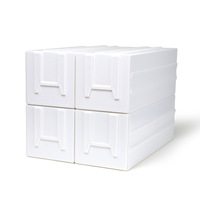 Boîte de rangement en PVC pour verres de lunettes, idéale pour les vis et éviter le glissement des pièces, étui organisateur pour magasin d'optique