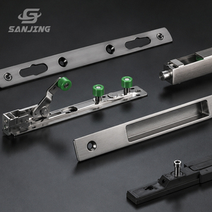 Fenêtre coulissante en aluminium à rupture de pont thermique Sanjing, double vitrage avec gaz argon pour une efficacité énergétique supérieure - Product Image 4