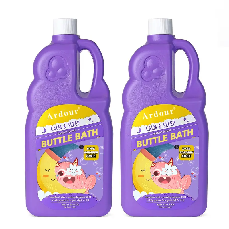 Private Label Natural Foaming Baby Kleinkind Kinder Körper Clean Fun Bio Baby Shampoo Körper wäsche Dusch gel Baby Schaum bad