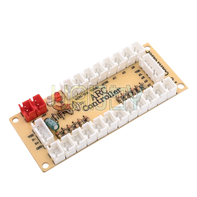 Hot Sale 1-Player USB Encoder Joystick Controllers Zero Delay Arcade JAMMA MAME for Raspberry Wholesale Doll Machines