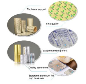 8011 nhôm <span class=keywords><strong>PPT</strong></span> Alu lá trong cuộn lớn - Product Image 2