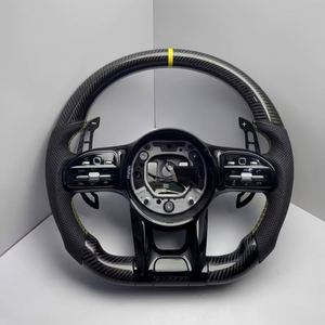 Volant en fibre de carbone noir mat, qualité supérieure, directement de l'usine, accepte la personnalisation en une seule pièce pour <span class=keywords><strong>Mercedes</strong></span> Benz - Product Image 5