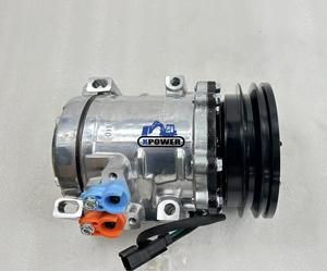 Compresor de piezas de excavadora E320D con compresor de aire de 24V 415-2557 372-9295 En stock ahora - Product Image 3