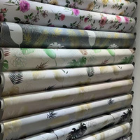Nappe en PEVA PVC en gros, avec support non tissé, imperméable, anti-taches, imprimée, pour salle à manger, maison, banquet