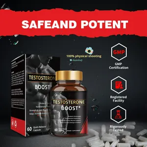 Integratore Alimentare ODM/OEM per la Salute Maschile, Miglioramento della Vitalità e Supporto della Resistenza per Adulti, 60 Capsule Rapide con Vitamine - Product Image 3