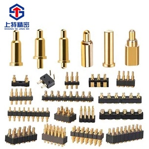 Tùy chỉnh mùa xuân thăm dò tải Brass POGO pin kết nối SMT mùa xuân thimble cao hiện tại đàn hồi điện cực POGO Pin - Product Image 4