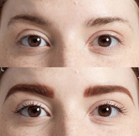Gel teinté pour sourcils imperméable à brosse sphérique, brun foncé, pommade pour sourcils, avec marque privée – Meilleures ventes