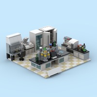 Bloques de Construcción Personalizados de Escenas Urbanas, Regalo Corporativo, Promoción de Marca, Recuerdo, Modelo Arquitectónico, Fábrica OEM ODM