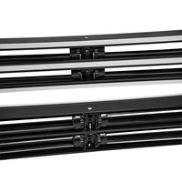 Aluminium 2 3 fentes Linear Air Register Diffuseur Plafond Slot Diffuseur Grill HVAC Air Register for Ventilation