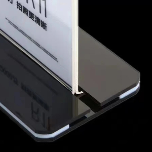 Thickened <strong>Acrylic</strong> Price Tag Holder A4 A5 Clear Menu <strong>Stand</strong> Advertise Label Holder Poster Sign <strong>Paper</strong> Brochure <strong>Display</strong> <strong>Stand</strong> - Product Image 5