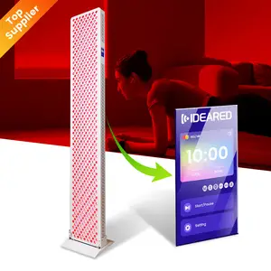 Neuzugang Großhandel ganzkörper 480nm 630nm 660nm 810nm 830nm 850nm 1060nm Led-Rot-Infrarotlicht Therapie-Panel für Fitnessstudio, Schönheit